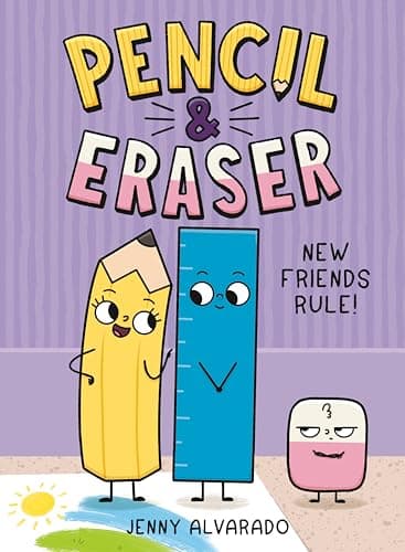 Pencil & Eraser: New Friends Rule book cover
