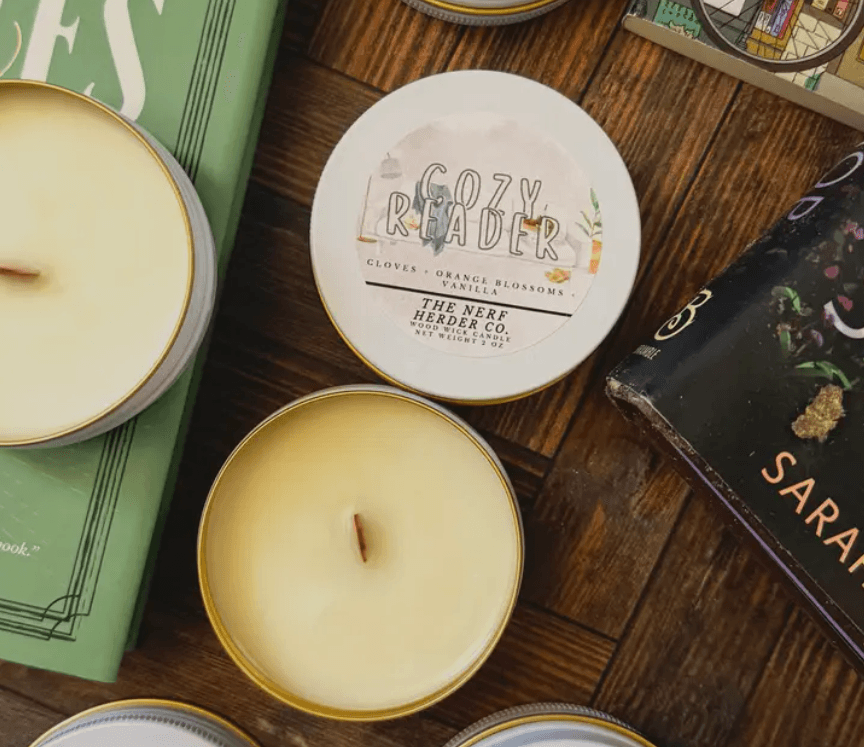 Candle | Cozy Reader (2 oz) book cover