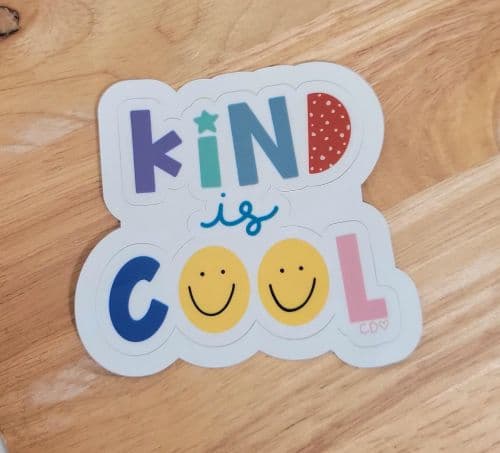 Kind is Cool Sticker book cover